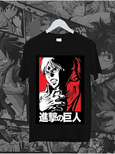 

Eren X Attack Titan Anime T-shirt