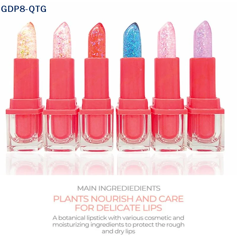 NIEUWE BSIMONE Glitter Lippenstift Lippenbalsem Kleurverandering Transparant Hydraterende Crystal Jelly Parelmoer Lip Voller Gloss Cosmetische