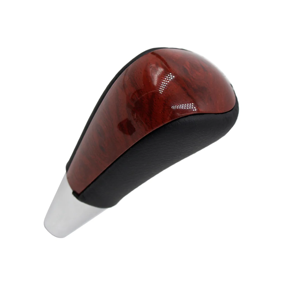 

Gear Shifting Knob Automatic Cars Black PU ABS Material Smooth Ergonomic Design Fits Most Shift Lever Stick Head Car