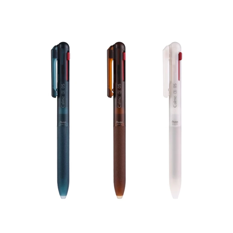 1pcs Pentel 0.5mm Calme Fall And Winter Limited Light Oil Pen Multi-function Pen Ballpoint Pen Medium Pen Japanese Stationery