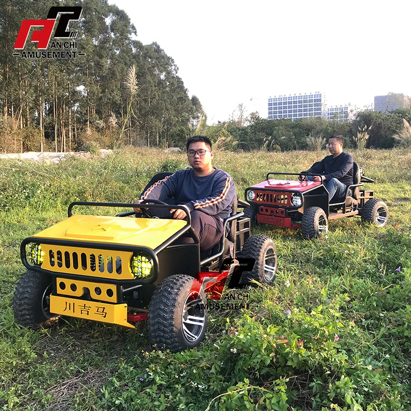 Hot Sale Electric Off Road Racing Karting Car 2seats Go Karts For Kids And Adults