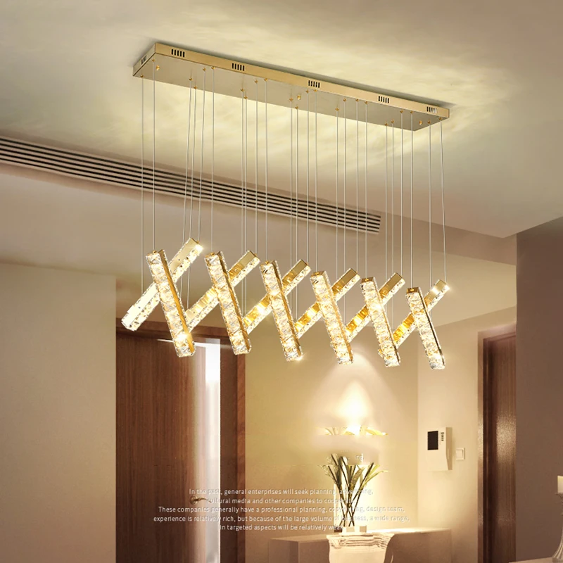 home decorationPendant lights, luxury crystal living room chandelier, dining room Pendant lamp, ceiling light, indoor lighting