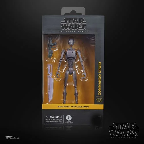 

Star Wars The Black Series Star Wars The Clone Wars Figure Commando Droid Action Figure Collect Model Decor Toy Birthday Gift