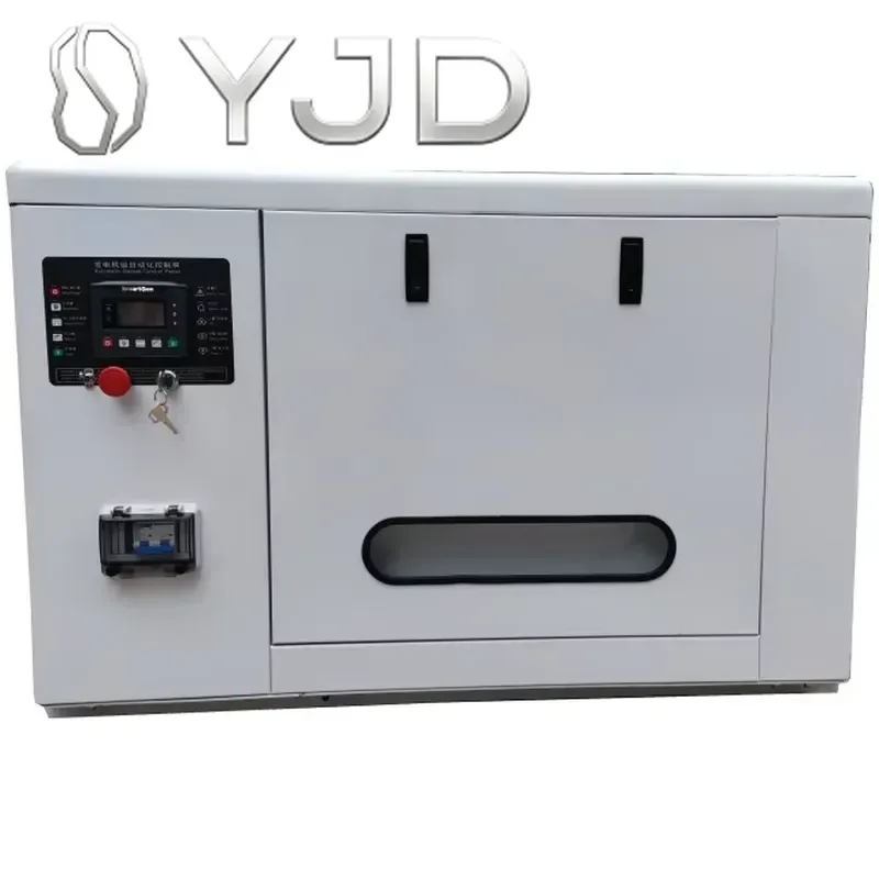 YJD 5kva 5kw Compact Silent Type 240v Marine Fresh Water Generator with 12V DC Electric Start and Soundproof Canopy for Boats