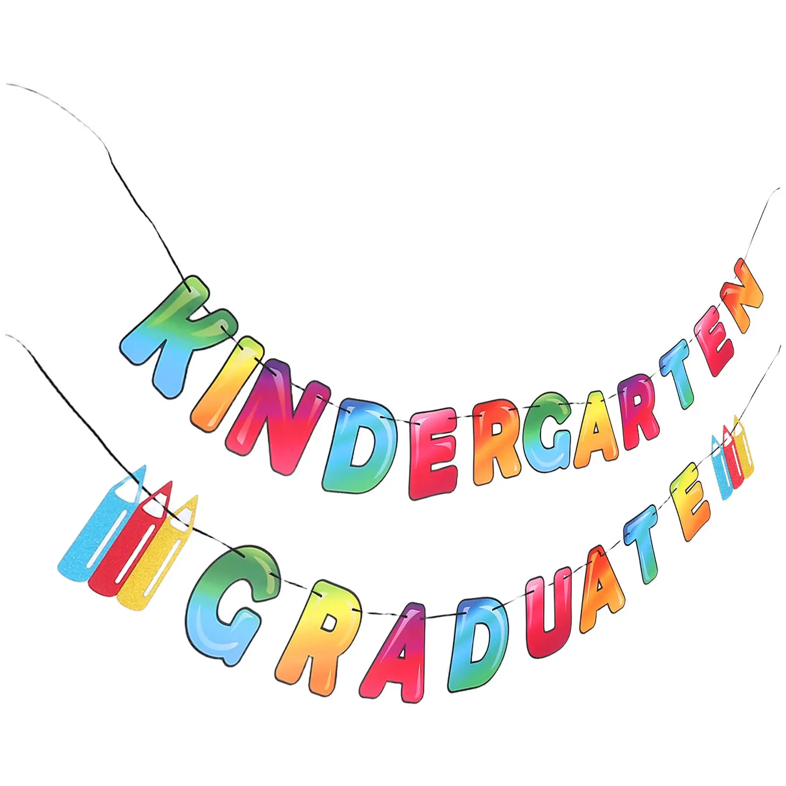 

Graduation Decorations Banner Kindergarten Party Supplies Beautifully Designed Banners Showcase Achievements Honor Easy Decorate