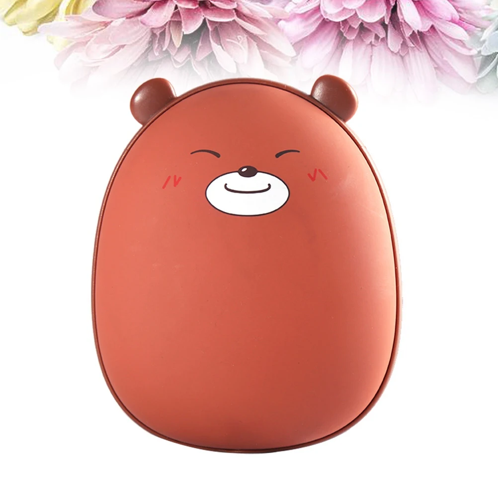 

USB Rechargeable Warmer Mobile Power Durable Reusable Cartoon Rechargeable Hand Warmer Bear Winter Camping Hiking Safety