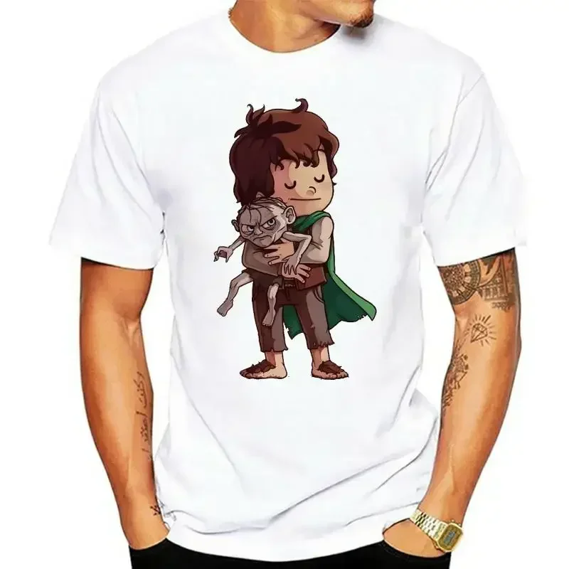 

Уличная модная Винтажная летняя Мужская Горячая Распродажа Gollum Need Love harajuku Графический короткий рукав Новое поступление lnформальные топы из хлопка