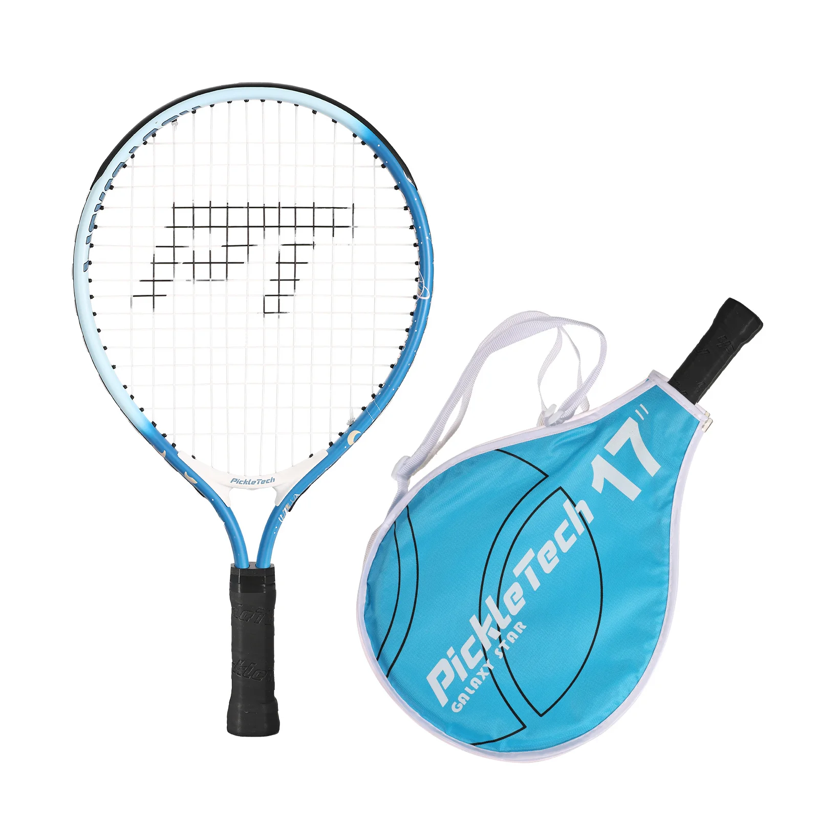 

Детская теннисная ракетка для младших малышей, стартовый комплект, теннисная ракетка 17-21 дюймов для девочек и мальчиков с нейлоновой сумкой на плечевом ремне