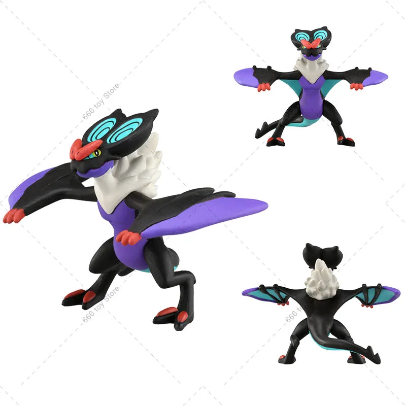 Original TOMY Pokemon Figure Hisuian Decidueye Mega Metagross Hisuian Zoroark Hydreigon Gardevoir Action PVC Toys Figures 4-5cm