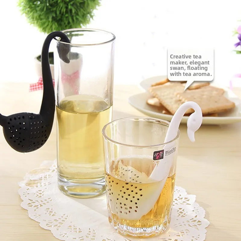 

New Mini Swan Tea Strainer Tea Leak Tea Strainer Tea Brewer Swan Tea Spoon Tea Infuser Kitchen Accessories