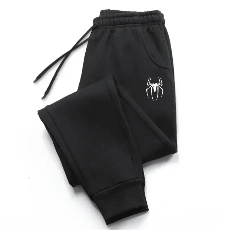 

New autumn and winter men's sportswear pants spider jogging pants men's autumn and winter daily casual drawstring pants