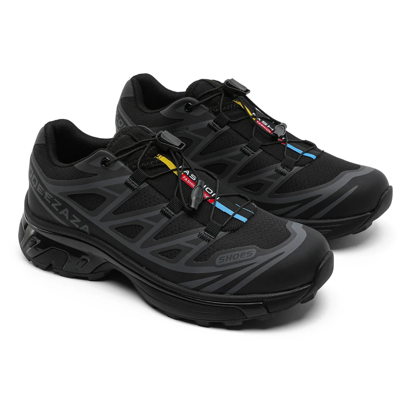 

2025 Новые кроссовки для мужчин и женщин, черные прогулочные туфли унисекс, удобная уличная спортивная обувь для пар, противоскользящая прогулочная обувь