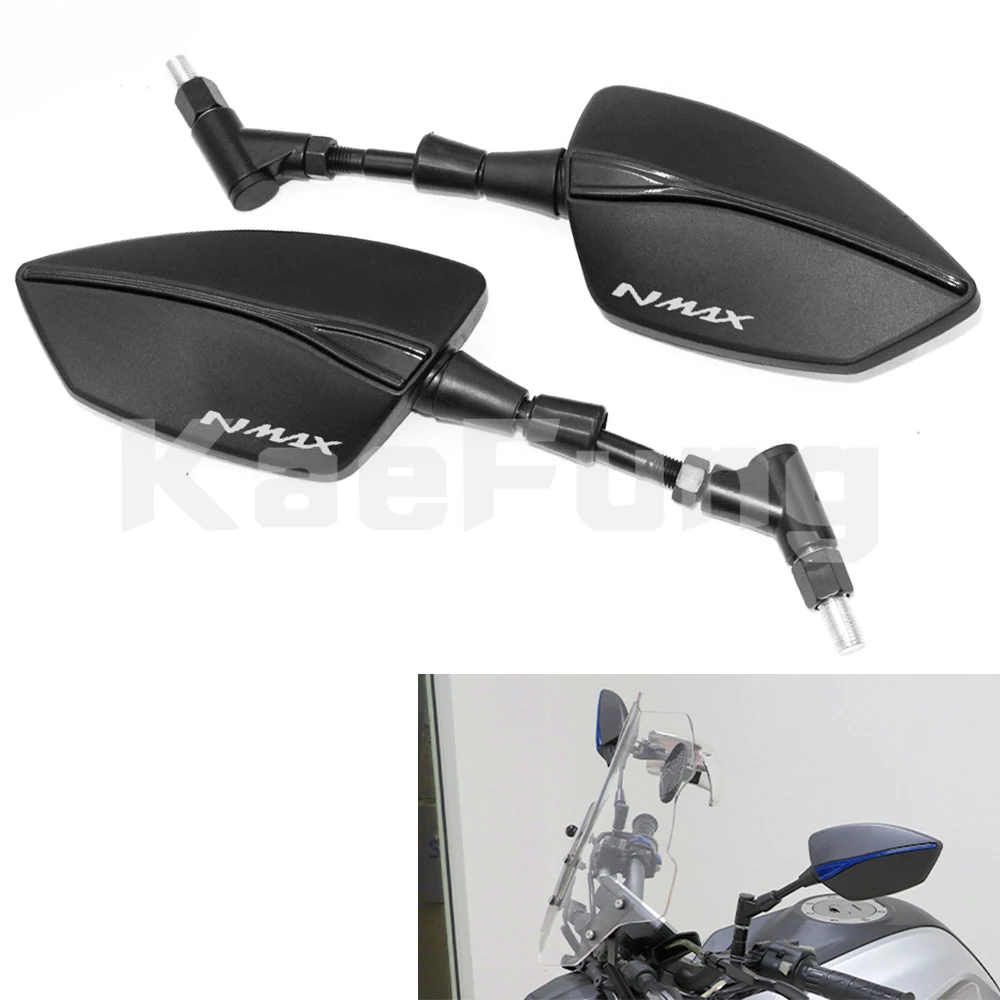 

Retro Motorcycle Handlebar End Rearview Mirror for YAMAHA NMAX 155 125 150 NMAX125 NMAX155 NMAX 150 2019 2020 2021 2022 NMAX