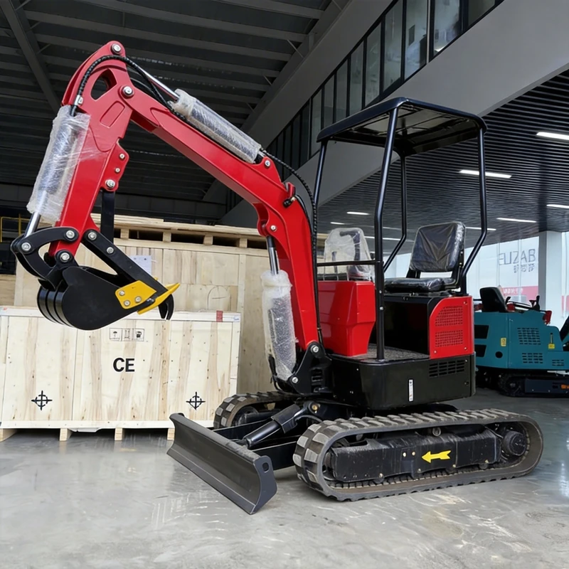 

Мини-экскаватор 2,5 тонны с двигателем Kubota, стандарт EPA/Euro 5, для строительных и сельскохозяйственных работ, дизельный двигатель YANMAR.