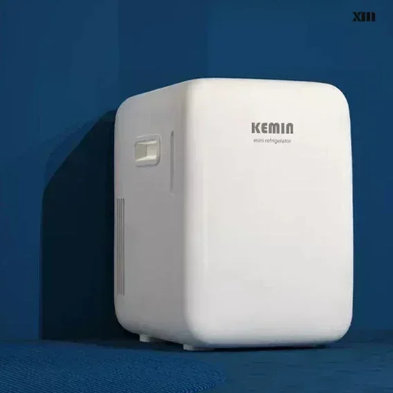 

Kemin mini refrigerator office car mini car home dual-purpose refrigeration dedicated mobile desktop mini refrigerator
