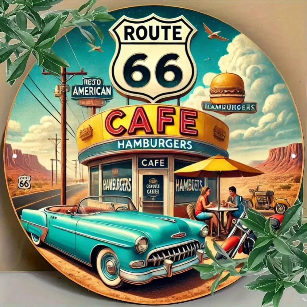 Vintage Route 66 Wa…
