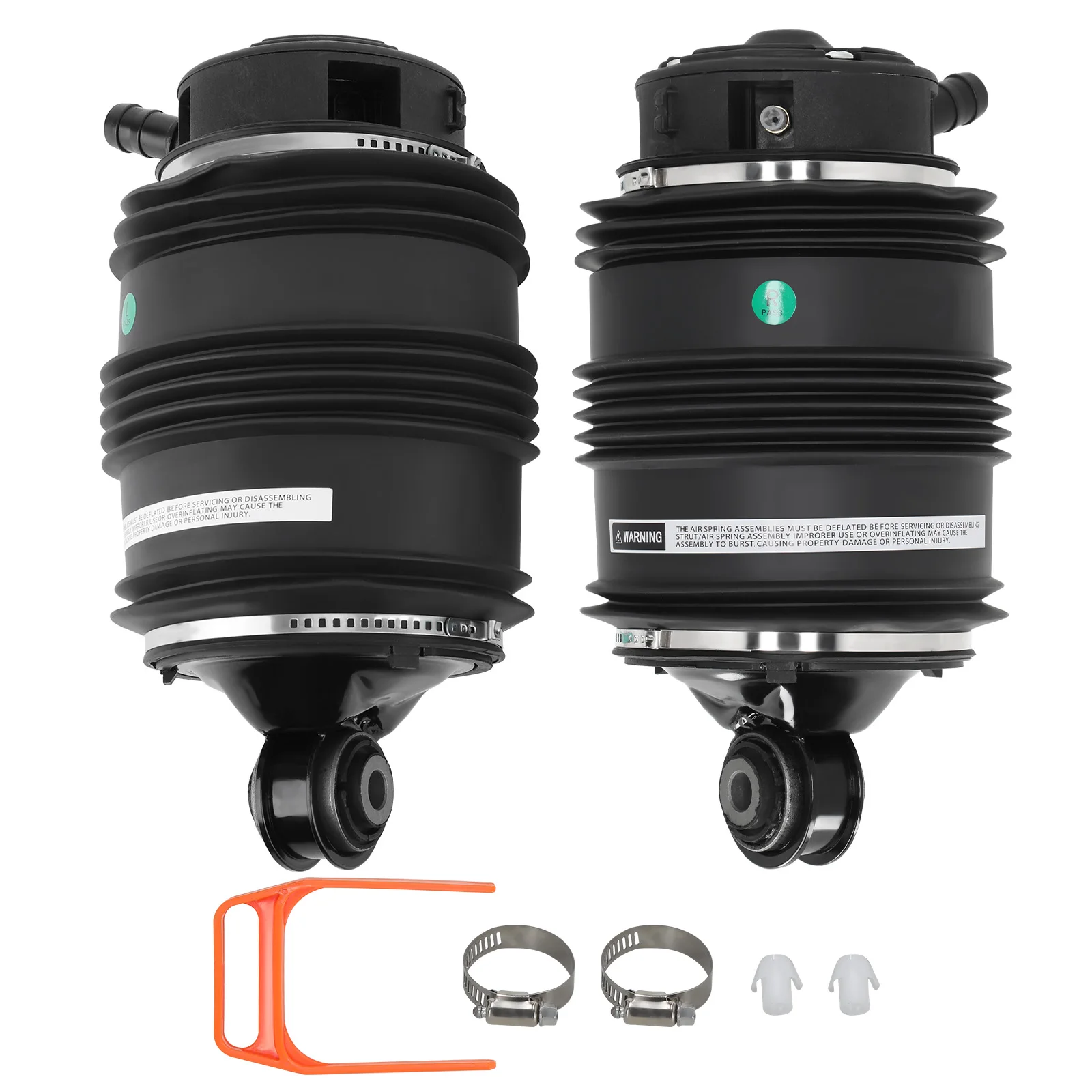 2X 3Pin Rear Left and Right Air Spring Bag for Mercedes Benz E320 E350 E500 E550 CLS-Class C219 CLS500