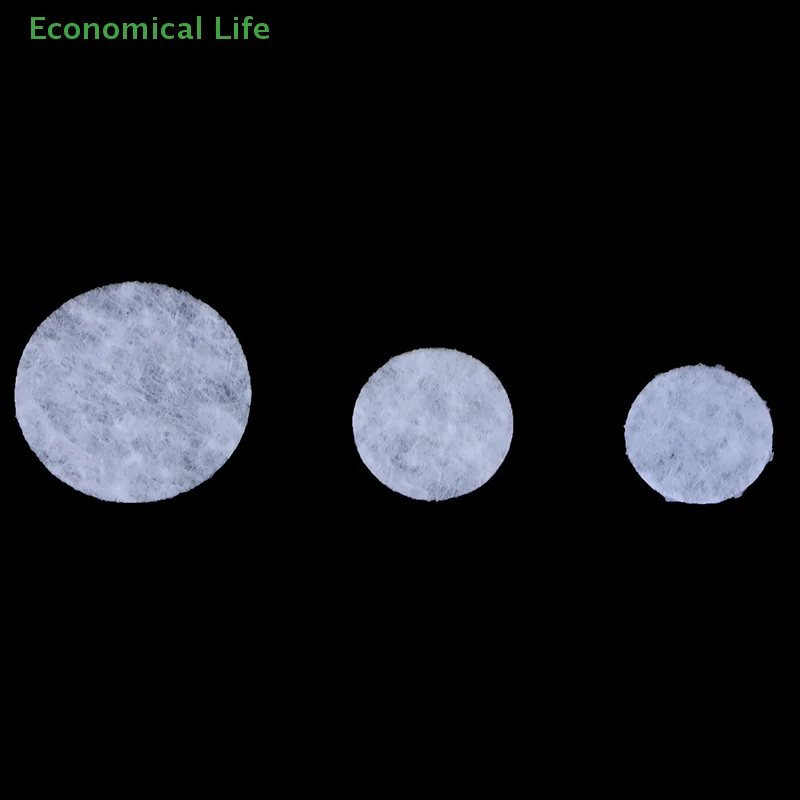 50 Stks/zak Microdermabrasie Katoenen Filters Vervanging 10/11/16Mm Voor Gezichtsverzorging En Mee-Eter Verwijdering Vacuümfilters Accessoires