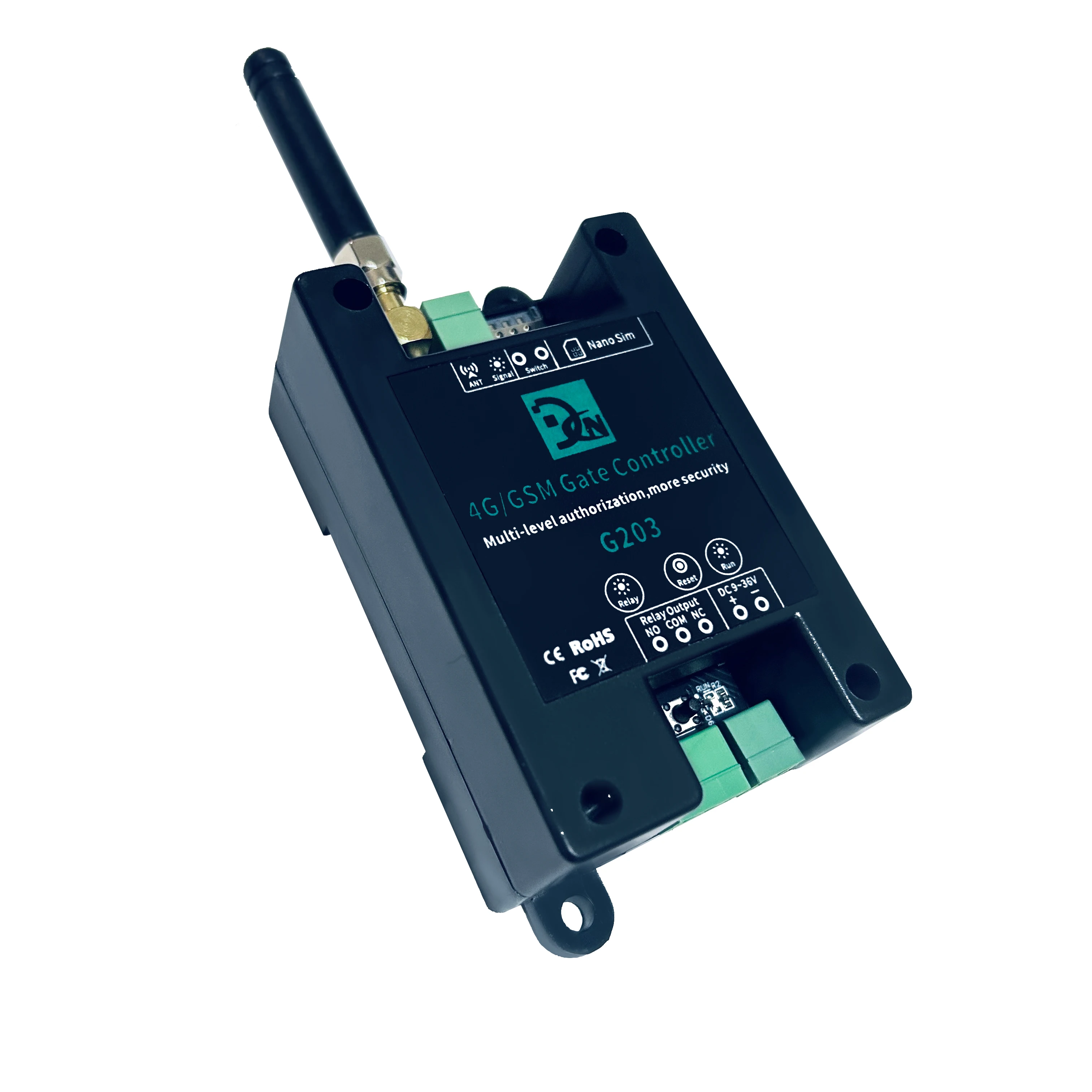 Imagem -01 - Plus G203 999 Usuário Gsm 4g Portão Abridor Interruptor Remoto Único Interruptor do Relé Remoto para Deslizante Swing Garagem Portão Abridor G202 plus g203 999 usuario gsm 4g portao abridor interruptor remoto unico interruptor do rele remoto para deslizante swing garagem portao abridor g202 01