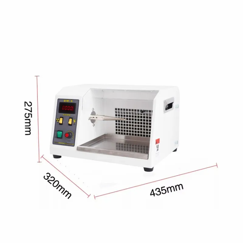 DM-8 Electric Frequency Polishing Machine Dust Polishing Machine Cloth Turbine Watch Band Jade Polishing Jewelry Equipment