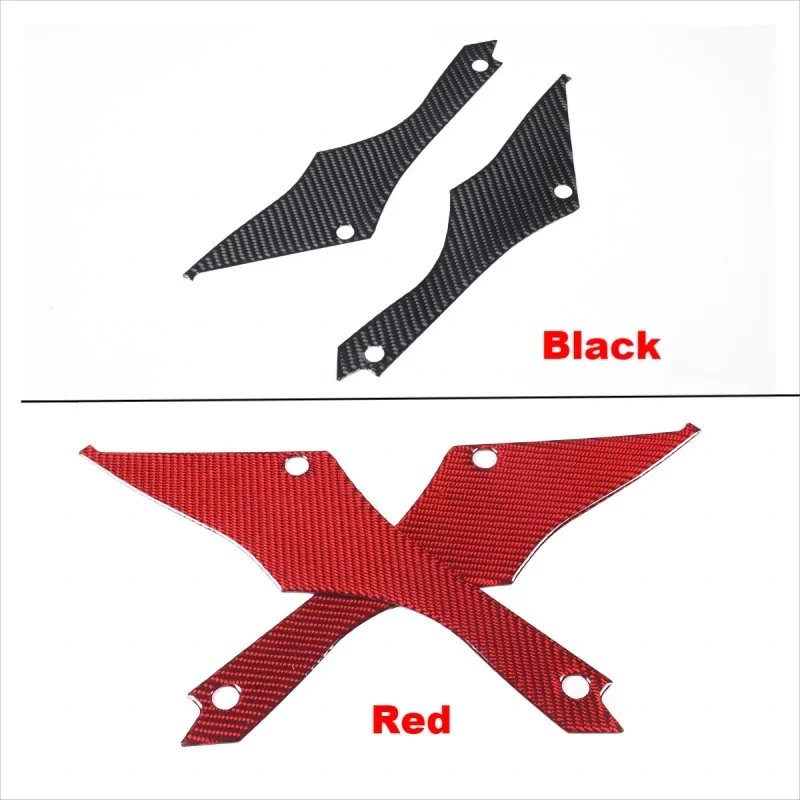 Carbon Fiber Car Interior Door Rear Angle Panel Trim Decorative Cover Kit For Chevrolet Corvette C8 Stingray Z51 Z06 2020-2023