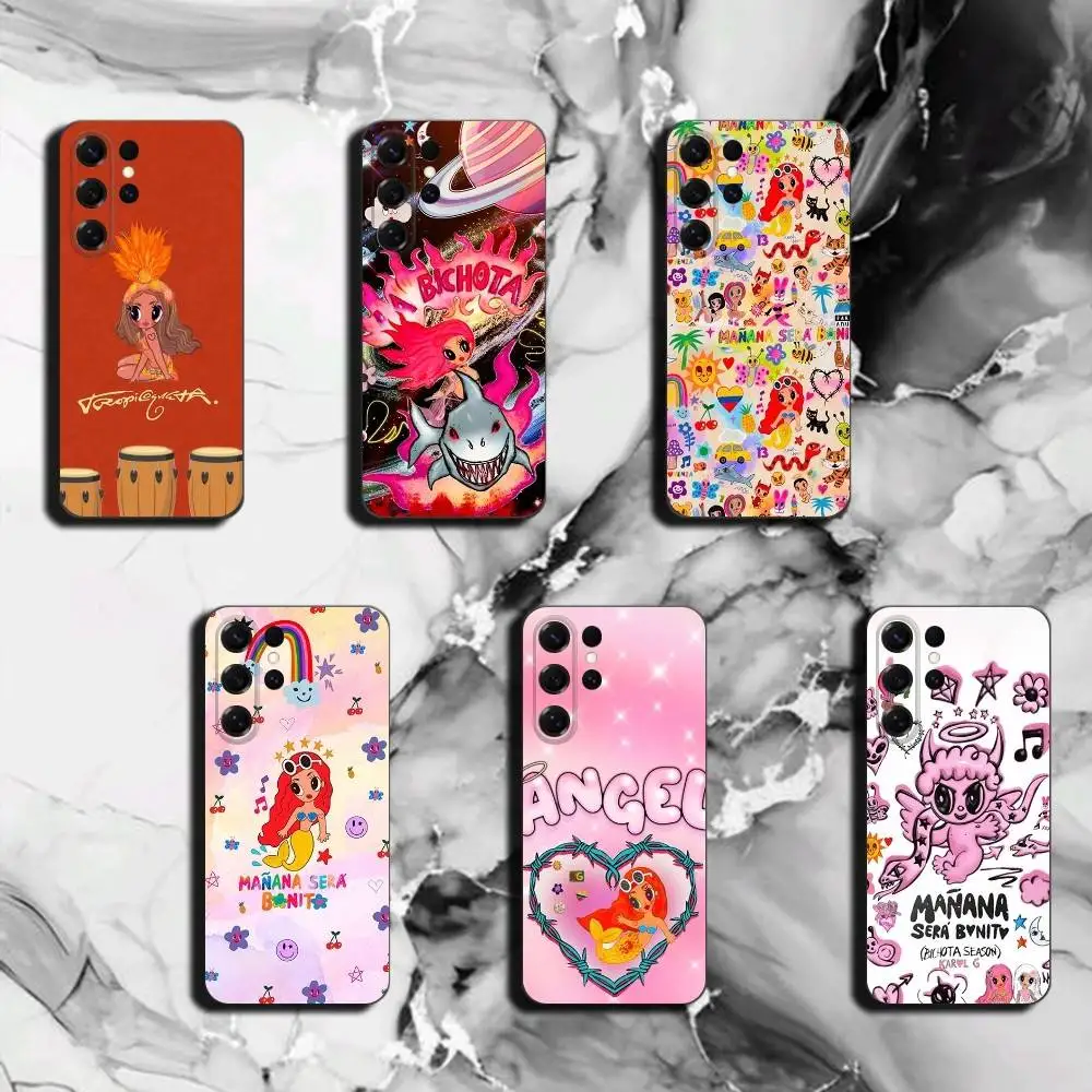 Karol G has a beautiful voice Phone Case for Samsung Galaxy S26 Ultra S22 Plus S21 FE Cover S21 23 24 25 Ultra
