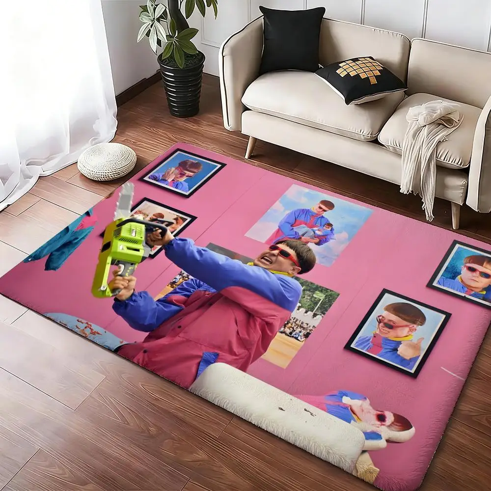 Singer O-Oliver Tree Ugly is Beautiful Floor Mat Soft Thickened Absorbent Non-Slip Bedroom Living Room Door Mat Flannel Rugs