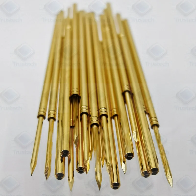 オリジナル-100-個スプリングピン-1mm-テストピン-プローブ-gks075291064a2800-英国製スチール-75mil-ポインテッドピン
