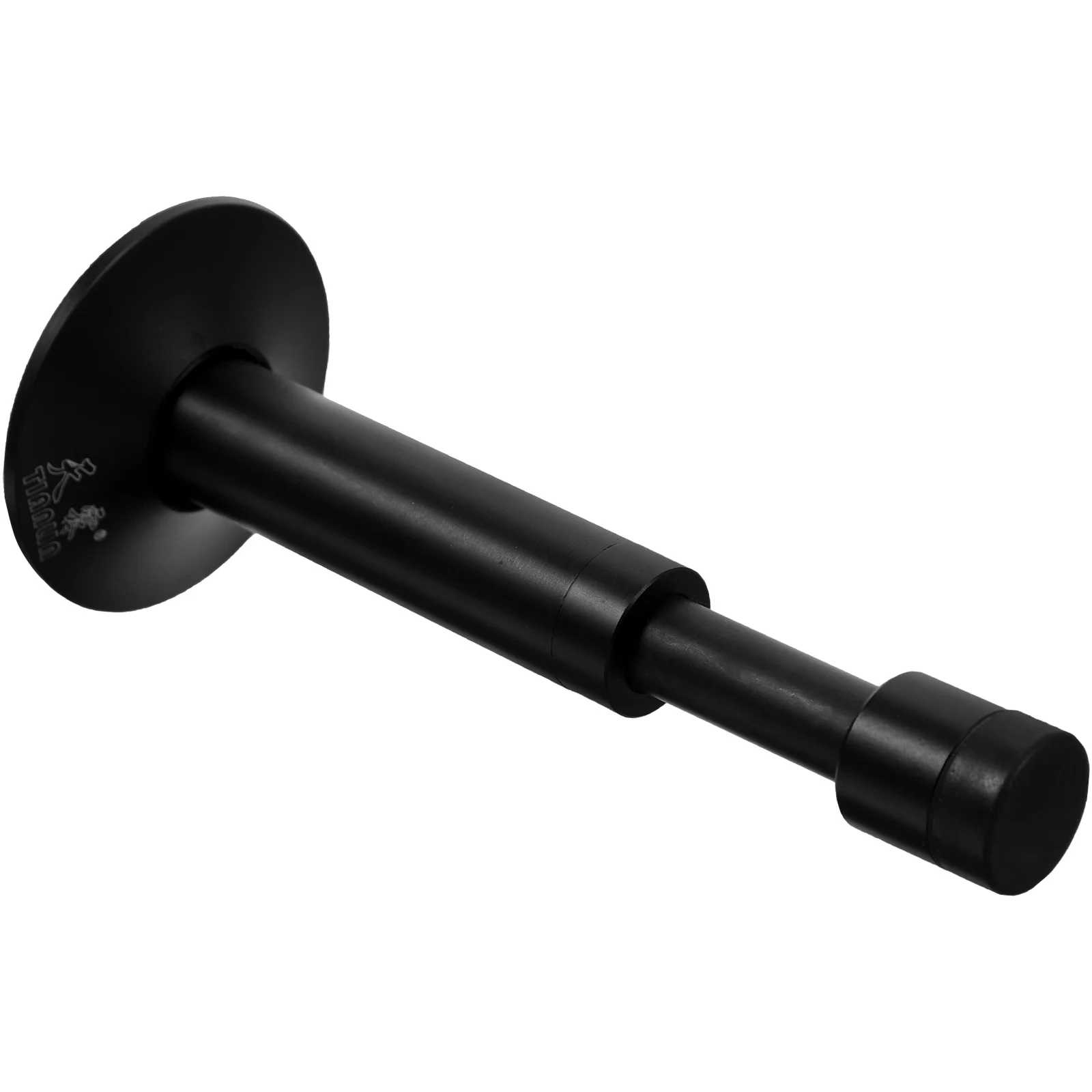 

Black Hydraulic Buffer Door Stopper Heavy Duty Wall Mounted Bumper Commercial Sound Dampening Stops Aluminum Alloy Hardware Door