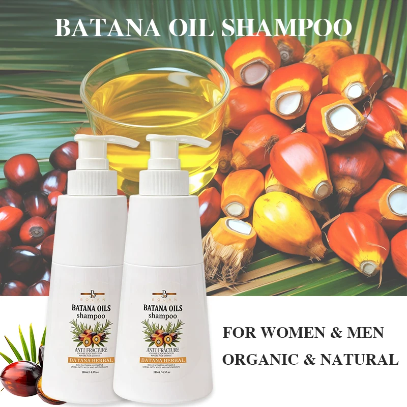 200ml Batana Hair Oil Shampoo Hair Care Oil Hair Growth Oil for Natural Treatment Nourish Reduce Hair Loss Anti-Breakage Hair