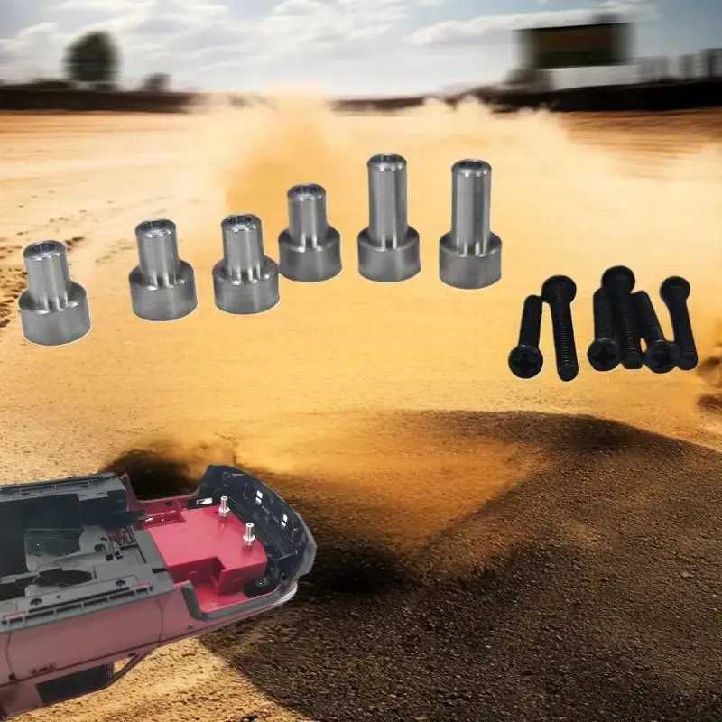 1 Set For 1/12 Modified Big Wheel Special Upgrade Parts MN82 MN82S Metal Car Shell Raise The Column Heighten Bracket