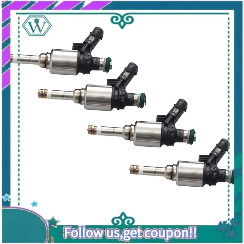 

AA92-4 шт. 0261500276 06H906036Q 0261500160 Топливные форсунки для VW Golf Passat A3 A4 A5 TT 1.8T Аксессуары