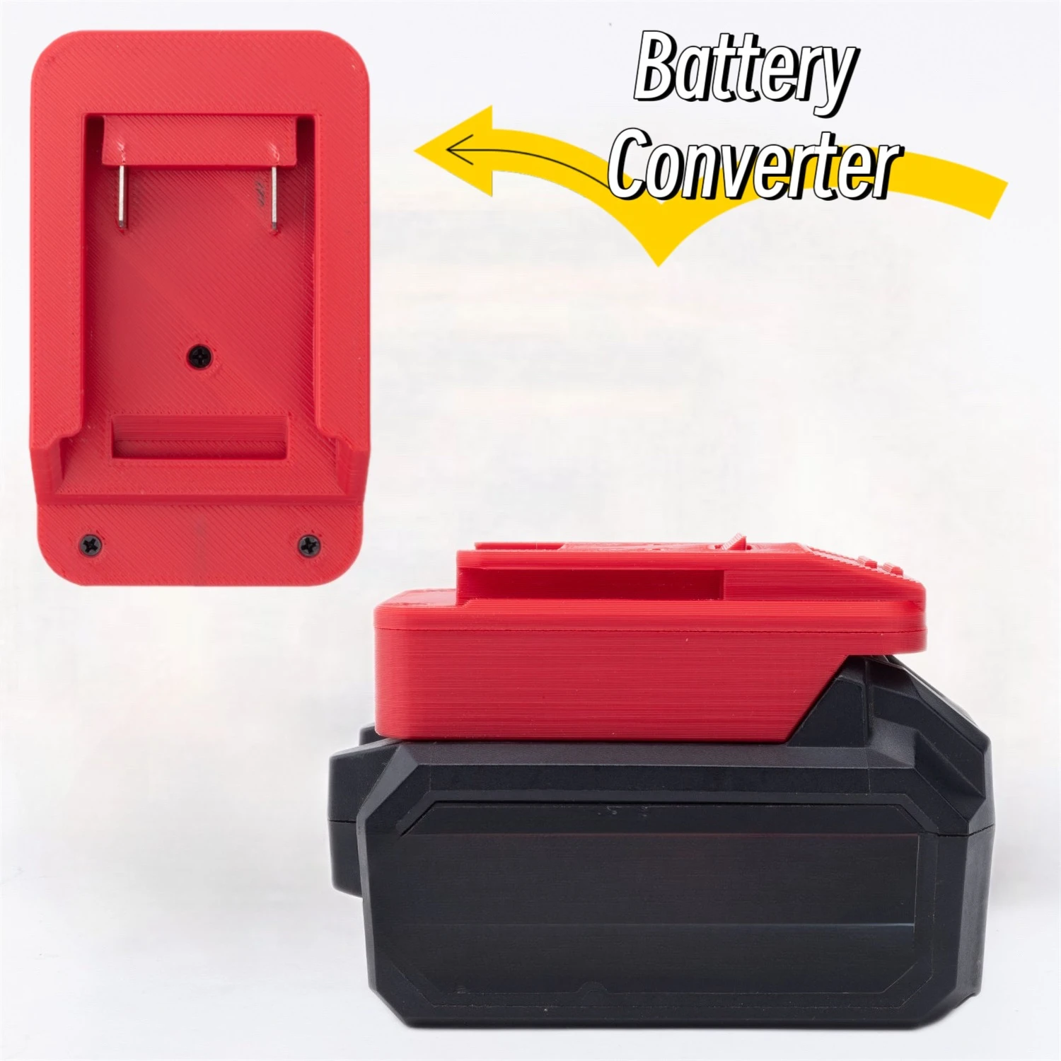 

Battery Adapter For SKIL 20V Li-ion Battery To X-Change/Ozito 18V Li-ion Portable Power Drill Tools Converter PR0601B