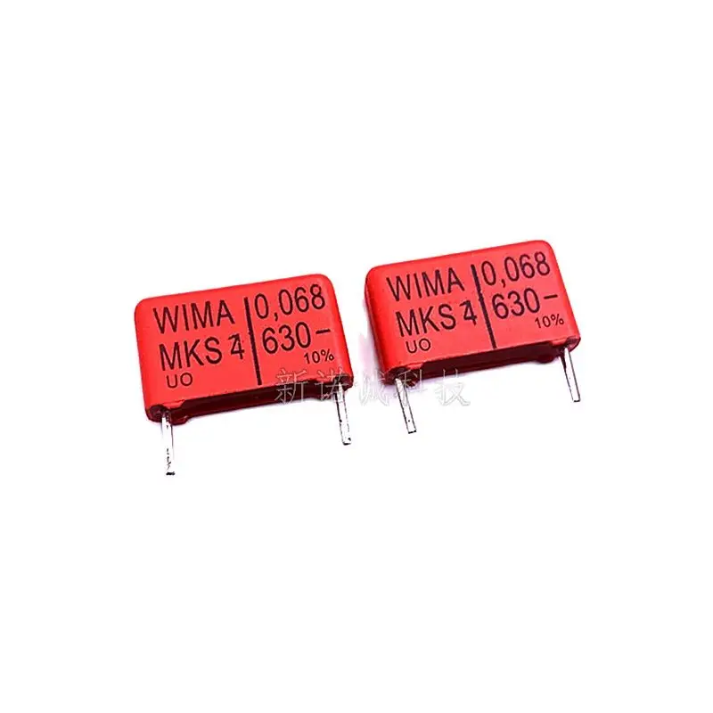 10PCS/German Weimar WIMA 630V 683 0.068UF 630V 68nF MKS4 Pin Distance 15mm Audio Capacitor