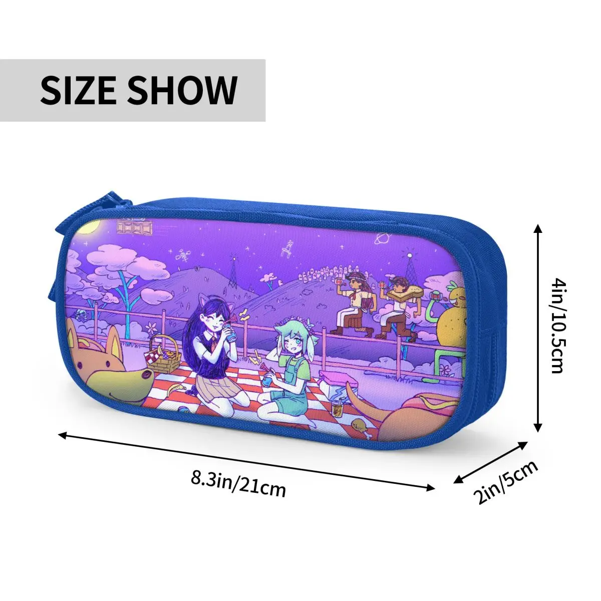 Mari Basil пеналы Omori Game пенал ручка для девочек и мальчиков сумки большой емкости школьные принадлежности подарок канцелярские принадлежности