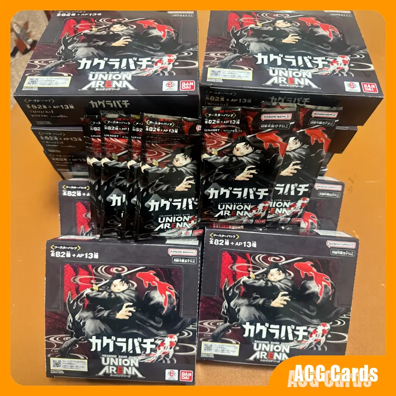 

In Stock Bandai Union Arena Kagurabachi Expansion Booster Pack Japanese Official Cards Roppei Chigane Tcg Holiday Brithday Gifts