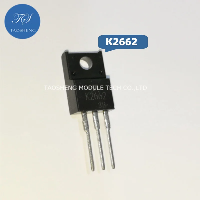 1PCS 100% New&Original K2662 2SK2662 5A/500V TO-220F【TAOSHENG】MODULE #TS10069