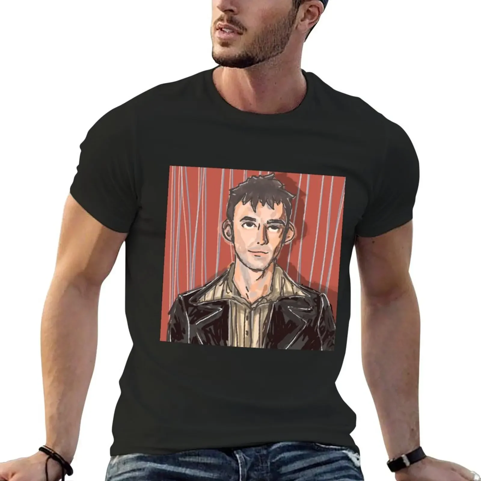 Sam Tyler T-Shirt for a boy quick-drying vintage graphic tee mens designer t shirt