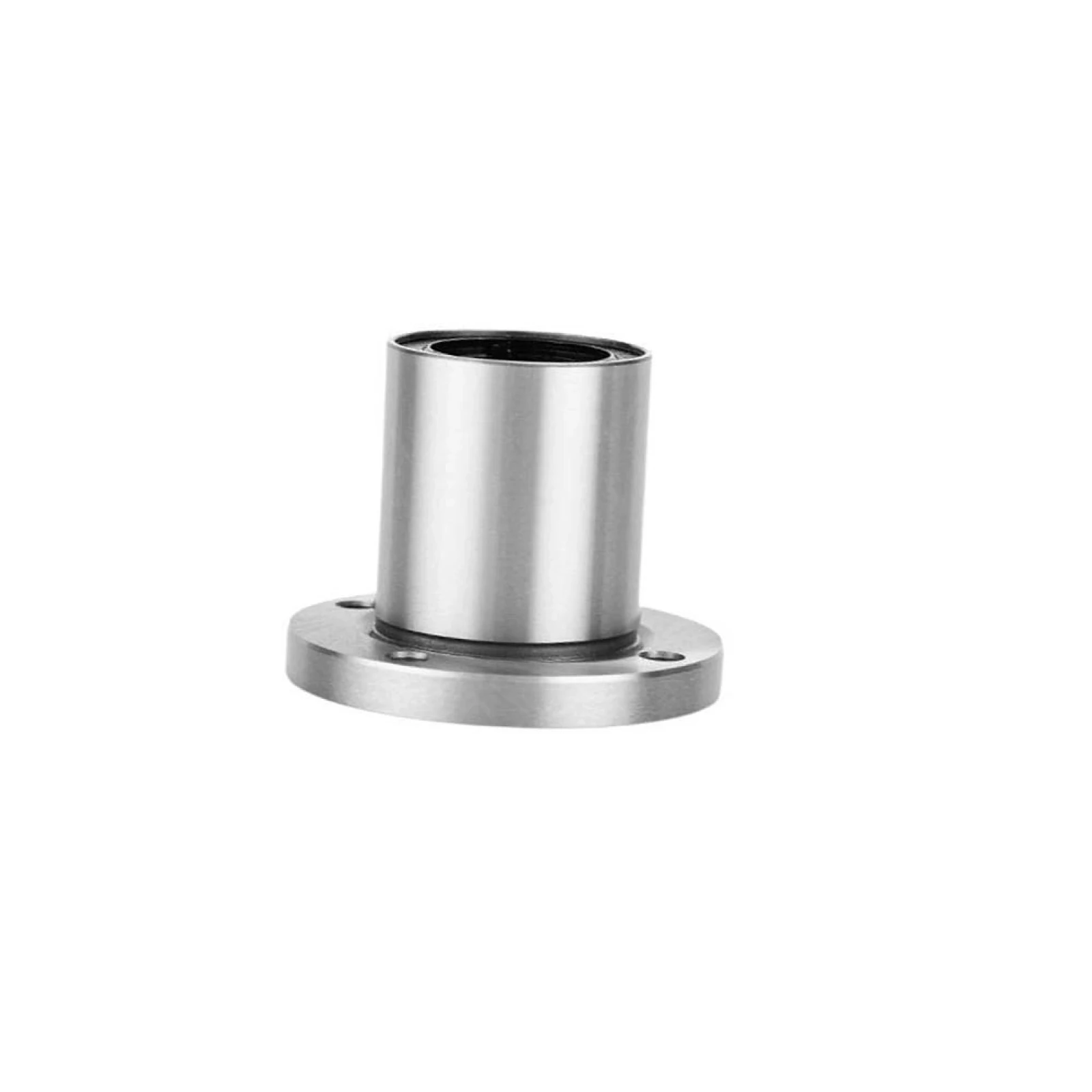 6pcs LMF10UU Round Flange Linear Bearing Steel Bearing 0.39x0.741x1.131in
