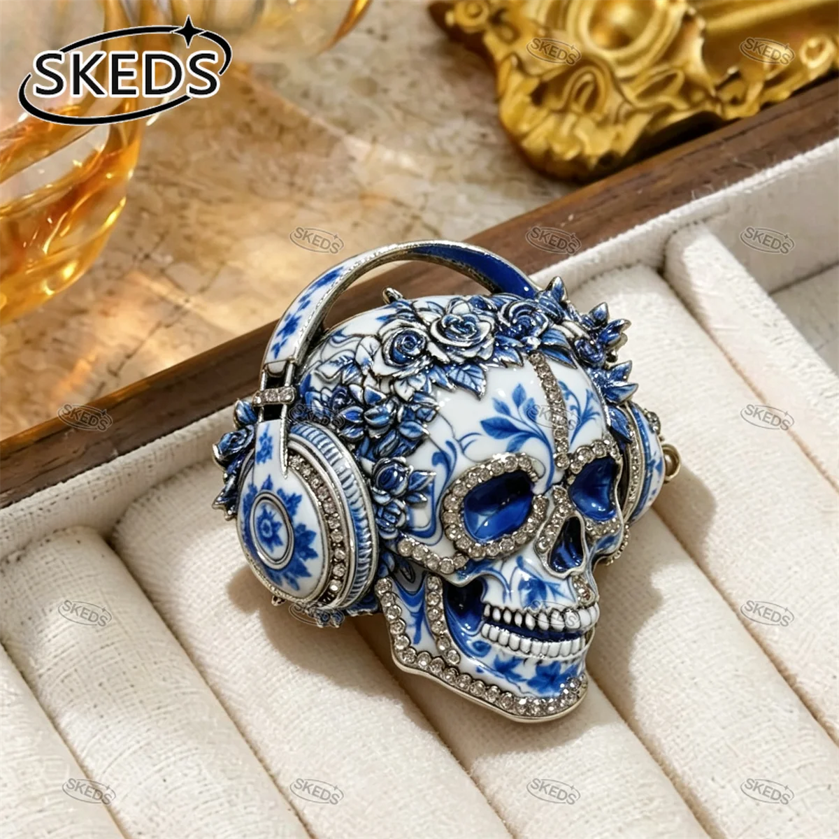 SKEDS Vintage Kryształowe Bros – Women Accessories Bouquet recenzja i cena