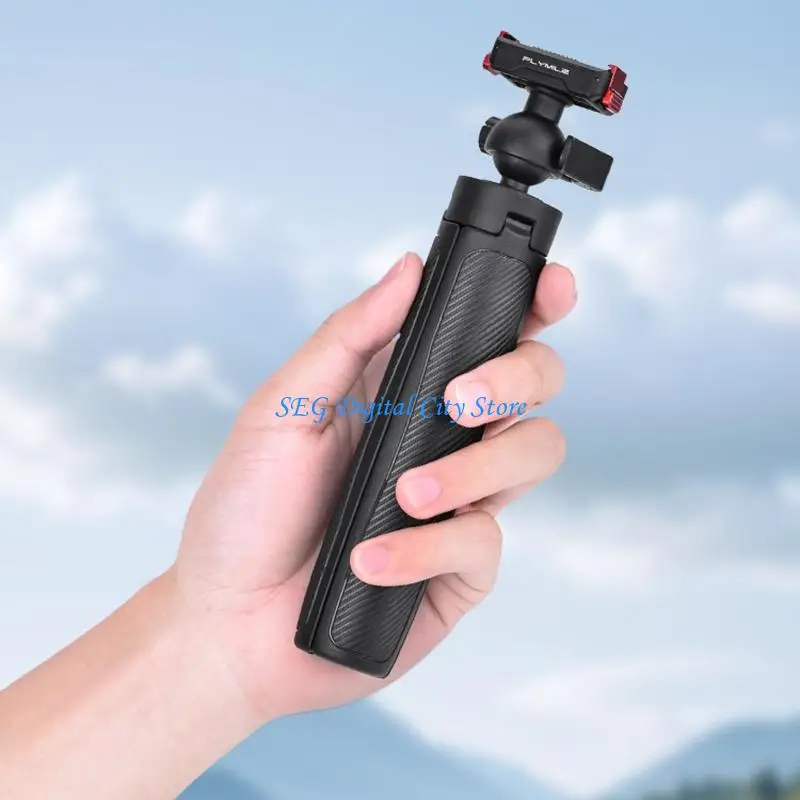 

U75B Aluminum Tripod For Action 3/4/5pro Cameras Easy Setups Compactly Storage
