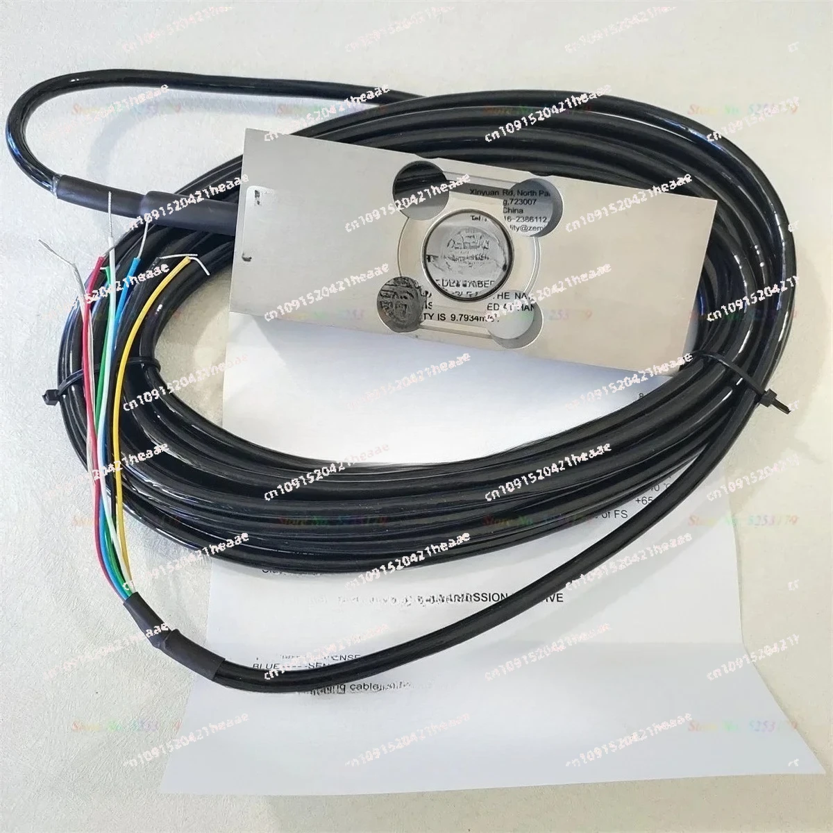 

Suitable forBM6A-C3-12kg-6B6 capacity 6kg 15kg 30kg 60kg Stainless steel IP68 single point load cell