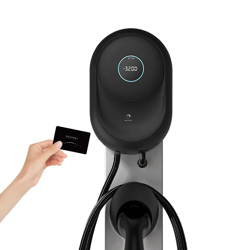

Home Car Charger 7 11 22kW EV Wallbox 32A RFID Type 2 1 GBT Electric Vehicle Charging Station IP65