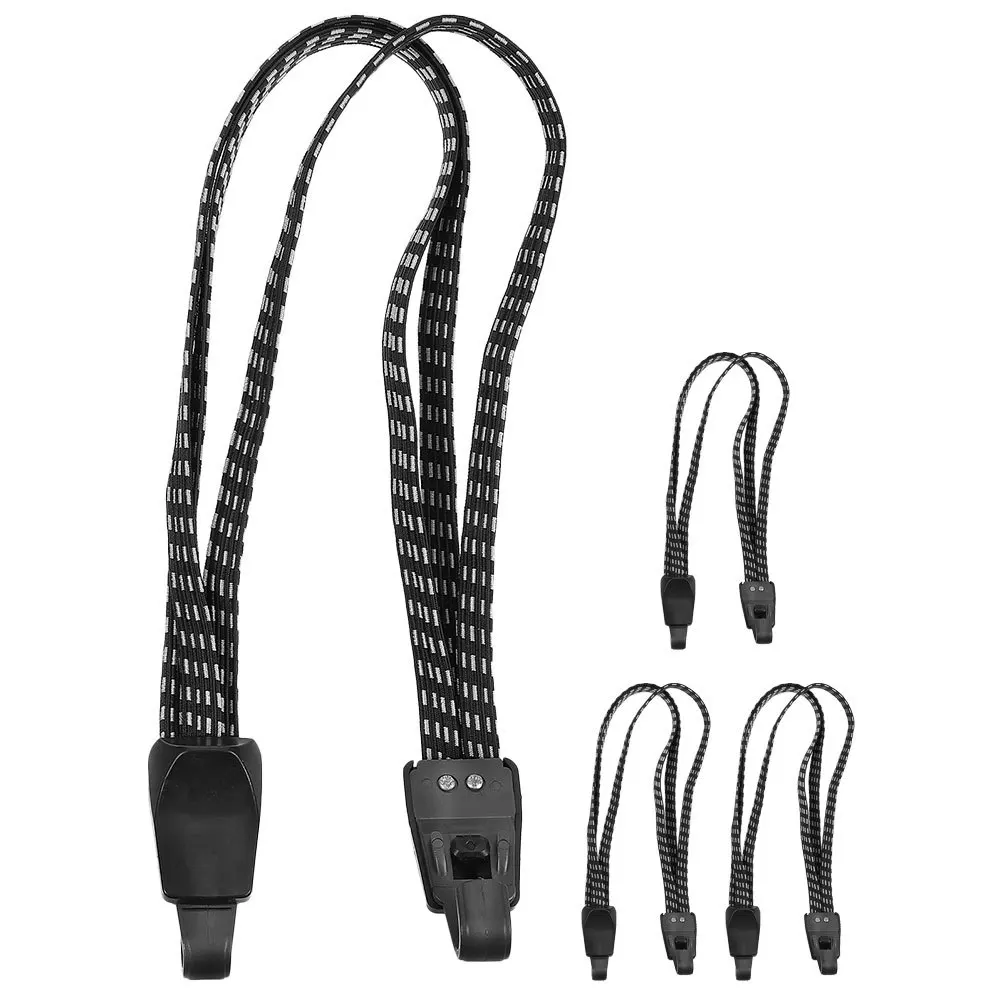 

4Pcs Rear Bike Rack Straps Heavy Duty PP Material Luggage Fastening for Mountain Bicycle Motorcycle Secure Transport Bungee