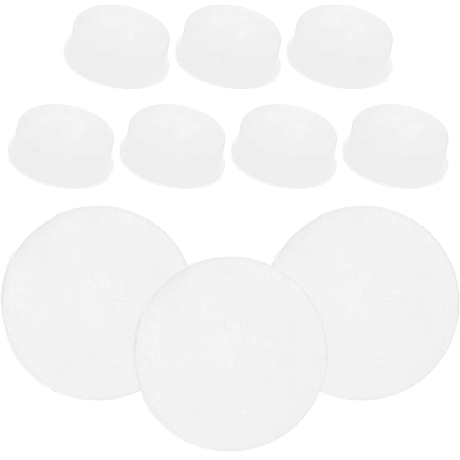 10Pcs Flute Silicone Key Hole Plugs Open Hole Covers Replacement Accessories for Repair Practice and Performance