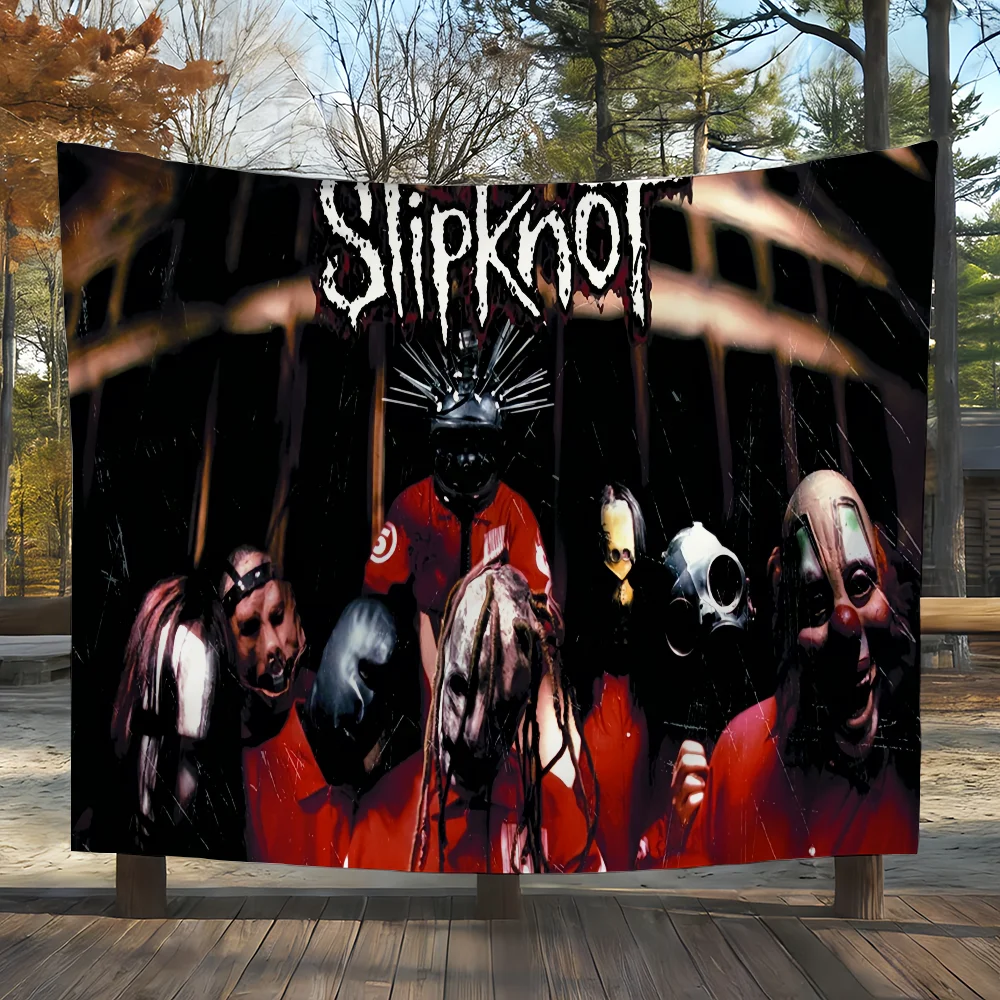 

Флаг группы Slipknot, подходит для украшения стен в клубах, на открытом воздухе и в помещении, баннер для фанатов, подарок.