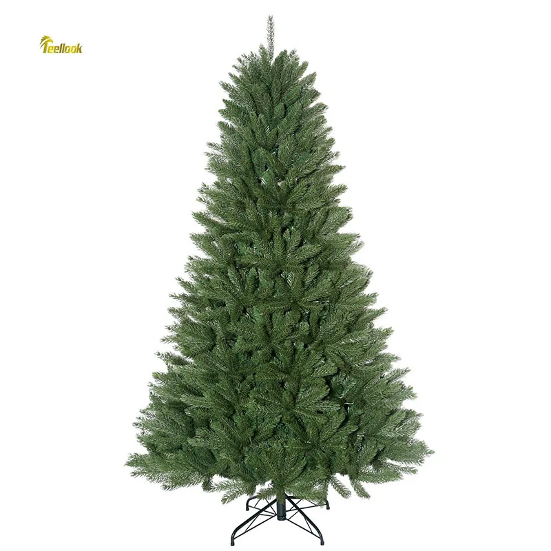 Teellook New 1.2m/5.0m PE Environmental Friendly Leaf Christmas Tree for Christmas and New Year Decoration