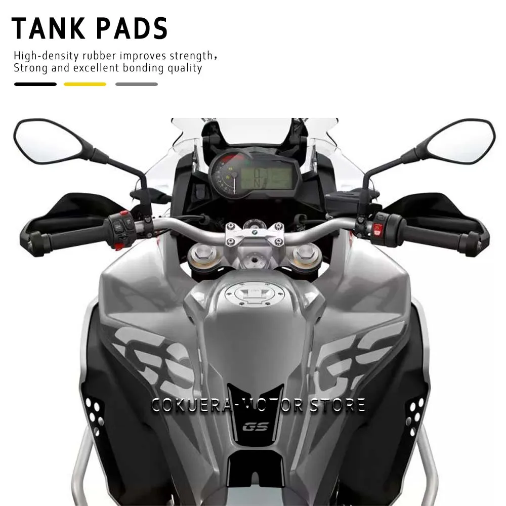 ل BMW F850GS F850 GS ADV 2021 دراجة نارية الملحقات الجانب ملصق عدم الانزلاق حماية الغاز الركبة خزان وسادة ملصق