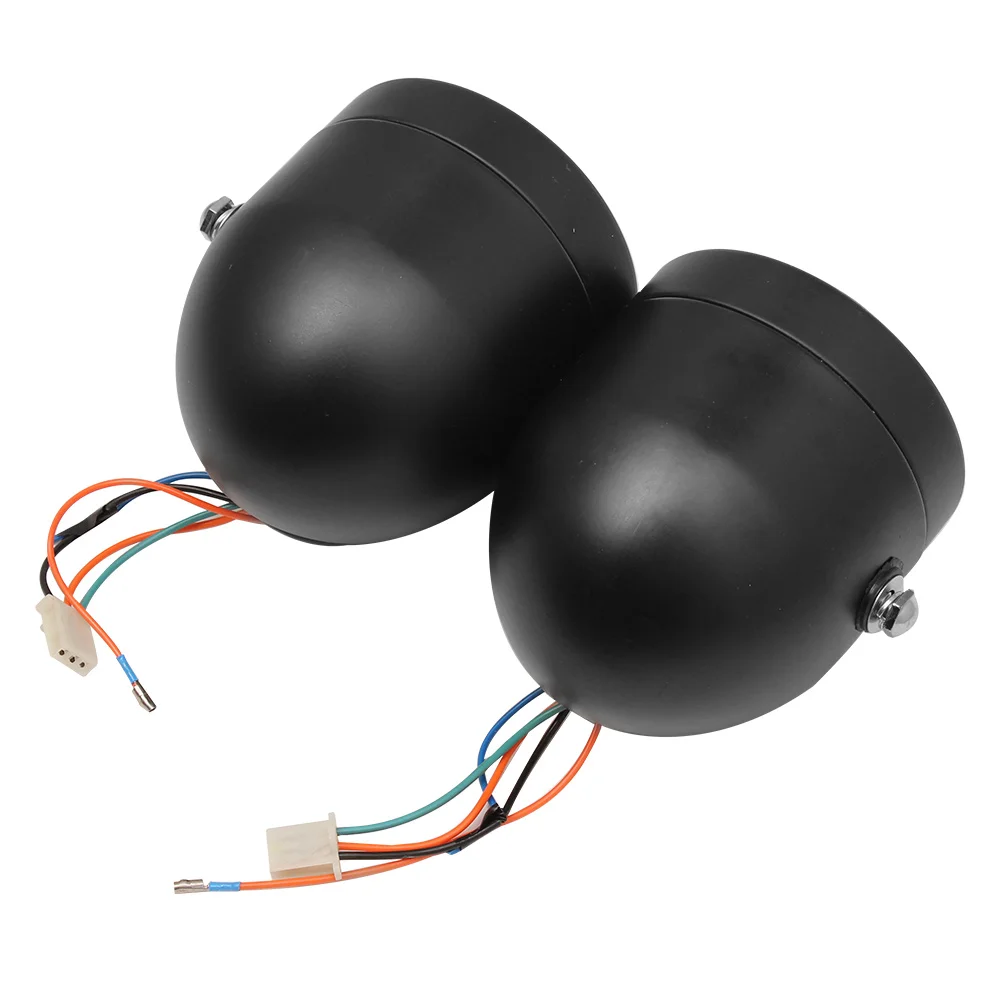 مصباح أمامي مزدوج للدراجات النارية ، مصباح مزدوج ، مقاتل الشوارع ، عاري ، مسيطر ، عالمي ، هارلي ، هوندا ، ياماها ، بوبر ، بوبر #4