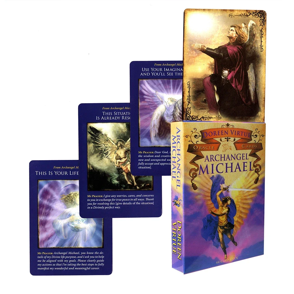 NEW Most Popular Angel Series Archangel Michael Oracle Cards Tarot Cards for Beginners with PDF Guidebook  Doreen Virtue